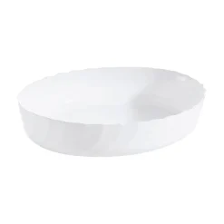Plat de cuisson blanc 36,9 x 28,6 cm Smart Cuisine Trianon