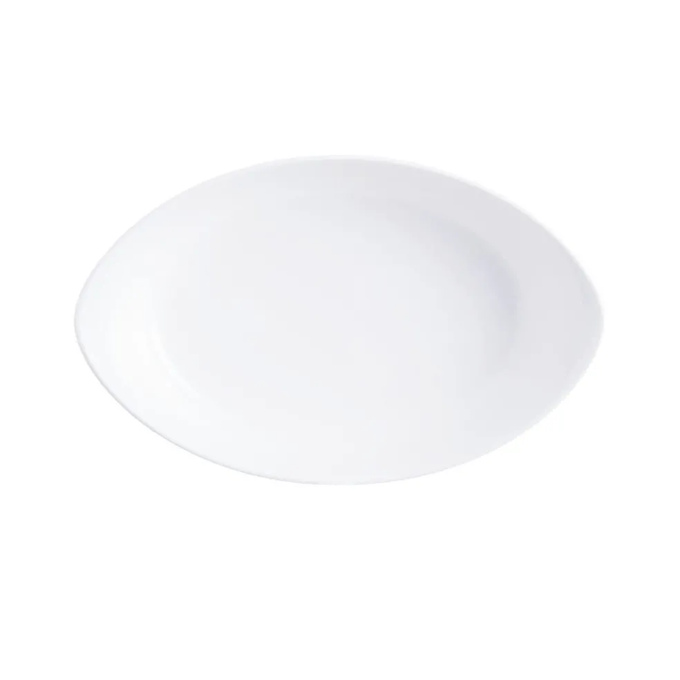 Plat de cuisson blanc 25 x 15,8 cm Smart Cuisine Carine
