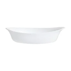 Plat de cuisson blanc 25 x 15,8 cm Smart Cuisine Carine