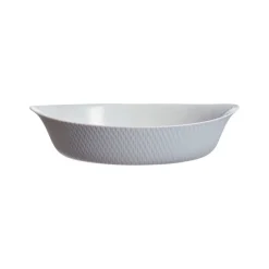 Plat ovale 32x20 Smart Cuisine Wavy Granit