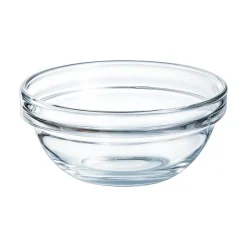 Saladier rond en verre 10.3 cm Empilable 24 cl