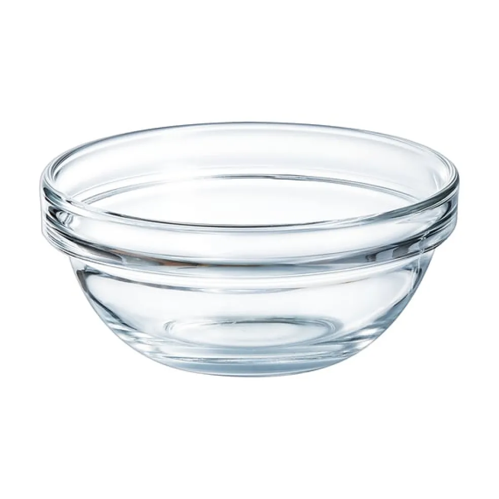 Saladier rond en verre 10.3 cm Empilable 24 cl