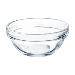 Saladier rond en verre 7.3 cm Empilable 7.5 cl