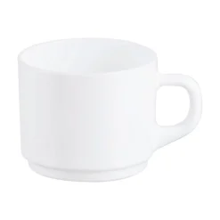 Tasse blanche 22 cl Empilable