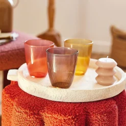 Verre 31 cl Concepto Stripy Amber